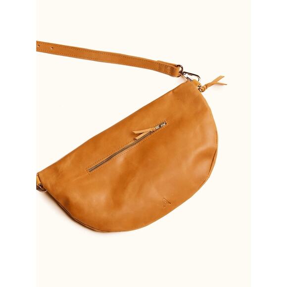 ABLE Berkeley Belt Bag- Cognac - Picture 3 of 4